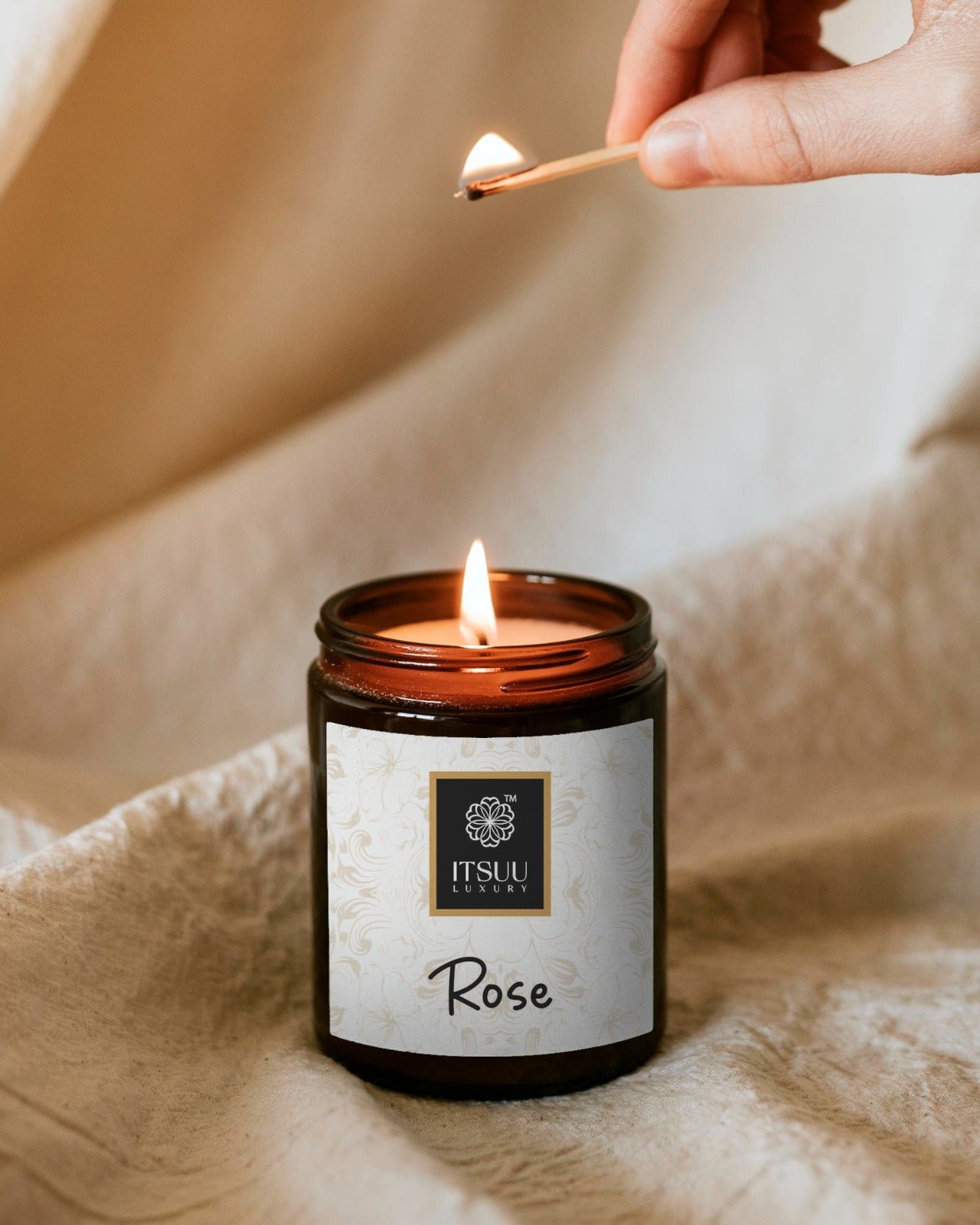 ROSE (scented candle)